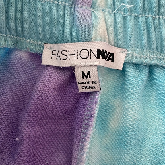 Fashion Nova Tie Dye Sweatsuit - Picture 5 of 7